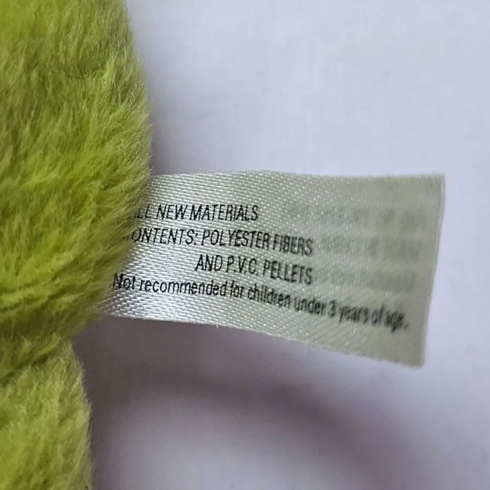Vintage 1997 Dr Seuss Grinch Seuss Wear Plush Keychain Coin Purse Green 7